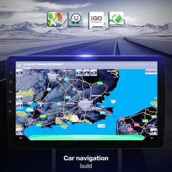 Avto Radio 2G RAM-GPS-Autoradio HD zaslon na Dotik Avto Radio Audio 9 Inch Android 9 Za Peugeot 206 2000-2016