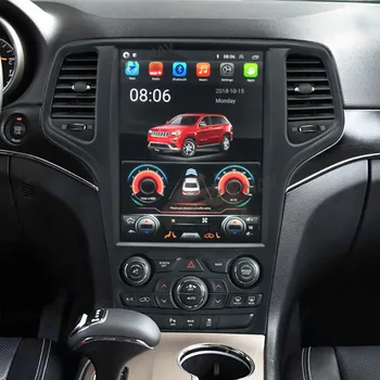 Avto radio predvajalnik za jeep grand cherokee-2017 android auto stereo sprejemnik, video predvajalnik, gps navigacijo, vodja enote