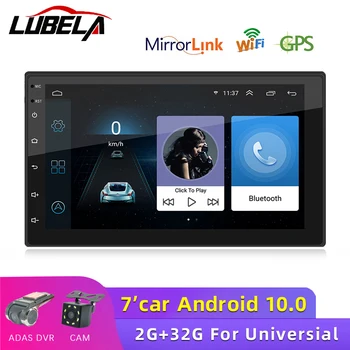 Avtoradio 2 din Android univerzalno 7-palčni GPS navigator multimedijski MP3 MP5 predvajalnik za Vw, Nissan, Toyota pogled od zadaj kamero