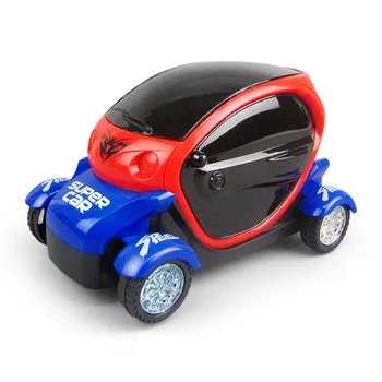 Baby Fantje Električni Univerzalni Avto Model 3D Lahka Glasba Igrača za Otroke, Igre Darilo