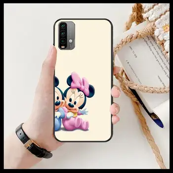 Baby Mickey Miške Minnie Primeru Telefon Za XiaoMi Redmi 11 lite 9C člen 8A, 7A Pro 10T 5G Anime Kritje Mi 10 Ultra Poco M3 X3 NFC 8 SE cov