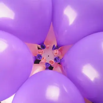 Balon Plum Blossom Vpenjalno Držalo Stranka Dogodek Praznično Ponudbo Rojstni Dan, Poroko Dekor Reciklirati Convenien Cvet Obliko Posnetek