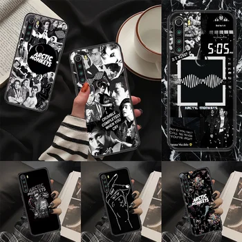 Band Arctic Monkeys primeru Telefon Za Xiaomi Redmi Opomba 7 7A 8 8T 9 9A 9, 10 K30 Pro Ultra black slikarstvo lupini umetnosti celice kritje tpu