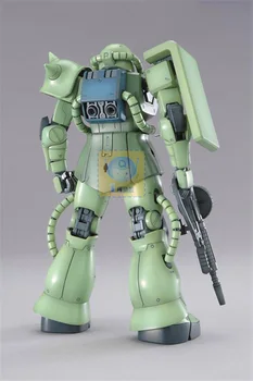 Bandai Gundam Model NA Zalogi, lahko Skupščina 49252 MG 1/100 MS-06J Zaku II Ver.2.0 Gundam ROBOTA Slika Anime Igrače Slika Darilo