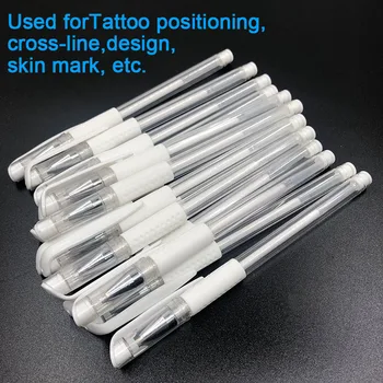 Bele Obrvi flomaster Obrvi orodje za Zasnovo Microblading Tatoo Kirurške Kožne flomaster za Stalno Ličila Tatoo Dobav