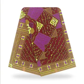 Blesing bombaž vosek visoke kakovosti afriške vosek tiskanja tkanine za obleke afriške tkanine 2020 afriške tiskanja tkanine debelo