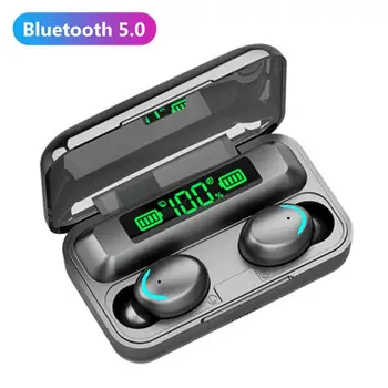 Bluetooth 5.0 Brezžične Slušalke 9D Stereo Polnilna Šport WaterproofHiFI Brezžični šport Slušalke za Android iOS