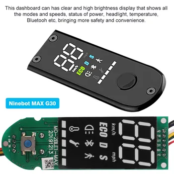 Bluetooth Vezje Električni Skuter Digitalni Prikaz Odbor Zamenjava Plošče Deli Za Ninebot Max G30 Električni Skuter