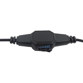 Boom Priključek za Slušalke 3.5 mm Kabel z Mikrofonom Nadzor Glasnosti in Izklop zvoka Preklop V-MODA Crossfade T21A