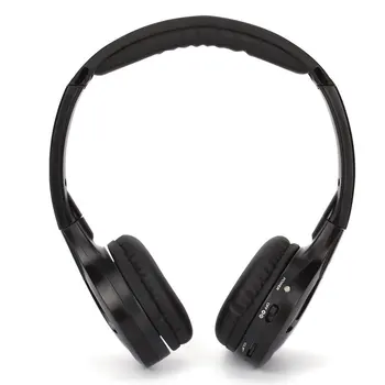 Brezžične Slušalke posebno za Avto Vzglavnik Monitor Stereo Zložljive Avto Slušalke Slušalke za Glasbo, Slušalke TV izhod za Slušalke 2 Kanala