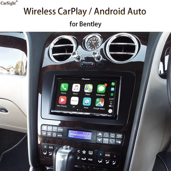 Brezžični Apple Carplay Za Bentley Flying Spodbuda Continental -2018 Android Auto Play Avto Modul Polje Komplet Podporo Kamera Zadaj
