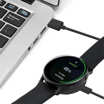 Brezžični Dock Adapter za Polnilnik USB, Kabel za Polnjenje Baze Žice Kabel Za Samsung Galaxy Watch 3 41mm 45mm Aktivno 2/1 40 mm Active2
