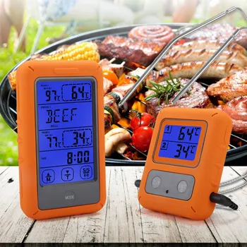 Brezžični Mesnimi Sonda za peko na žaru Zrezek Termometer Bluetooth, združljiva Piknik Termometer, Elektronski BBQ Kuhanje Orodja