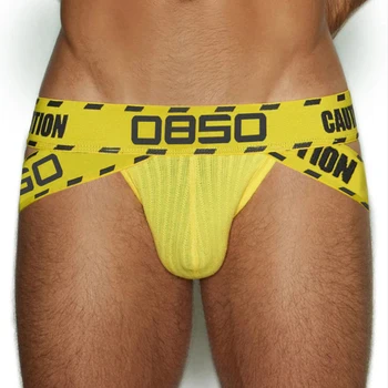 BS Bombaž Tangice Človek Jock Trakov z logo pas Človek Perilo prišlekov Dihanje Spodnjice Gay Bikini Kratek