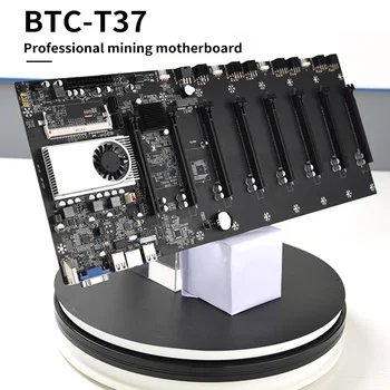 BTC-37 Rudar Motherboard CPE, Nastavitev SATA 3.0 8 GPU PCI-E 16X Matično ploščo z USB 2.0, DDR3 Pomnilnika Reže Dele Računalnika