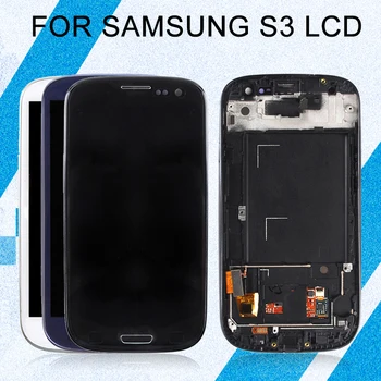 Catteny 4.8 palčni i9300 Lcd zaslon Za Samsung Galaxy S3 Zaslon na Dotik Skupščine i9305 i9301 Zaslon, Brezplačna Dostava Z Orodji,