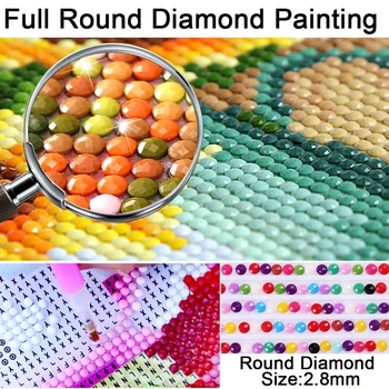 Celoten Kvadratni/Krog Diamond Slikarstvo Mačka 5DIY Diamond Vezenje Prodaje, Navzkrižno Šiv Živali Okrasnih Mozaik Komplet za Dekoracijo Doma