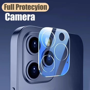 Celotno Pokrovček Objektiva Kamere Zaščito Stekla Za iPhone 12 11 Max Pro XS Kaljeno Steklo Za iPhone mini 12 X XR Nazaj Objektiv Stekla
