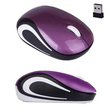 Celotno Prodajo Brezžično Brezžično Miško Slient 3 Gumbi Računalniško Miško 1200DPI Gaming Mišk 2.4 G Optična Miška za PC Gamer Prenosnik