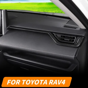 Centralni nadzor za instrumentne plošče in trim trakovi izstopu zraka dekoracijo spremembe pribor za Toyota RAV4 2020 2021