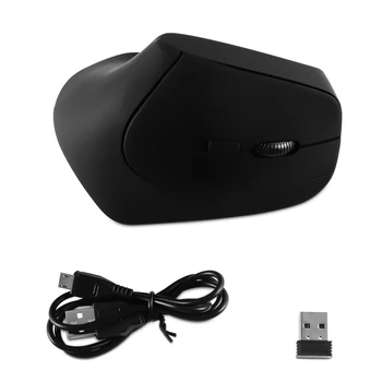 CHYI 2.4 G Wireless Mouse Ergonomska Navpično Računalnik Miši 800/1200/1600DPI Polnilne USB Optična Miška Za PC Gamer Prenosnik