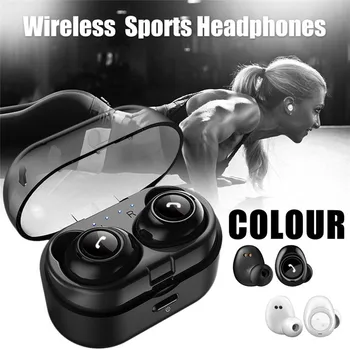 CP7 TWS Slušalke Bluetooth 5.0 Brezžični Uho Brsti Super Bass Proste Roke, Dvojni Mikrofon Mini Srčkan Slušalke za Pametni telefon