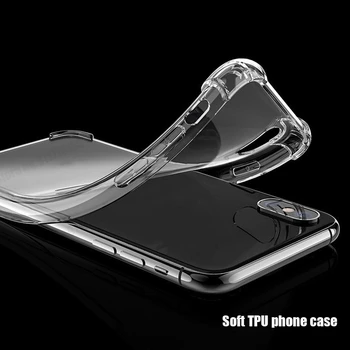 Crossbody Vrvica za opaljivanje tega Primeru Telefon Za Samsung Galaxy A22 5G M62 F62 S21 FE Ultra A12 A32 A72 A42 zračna Blazina Shockproof Prozoren Pokrov