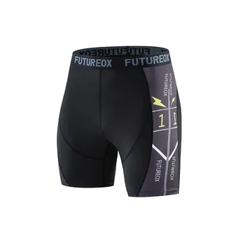 Crossfit športne hlače moški fitnes hlače slim absorbira znoj teče Hlače / modi planinarjenje Capris kratke domače