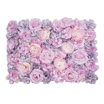 Cvet Stenski Dekor 3D Cvet Zid Plošča Svileno Cvetje za Poroko Ozadje