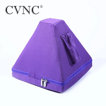 CVNC 12 Inch Težkih Platno Prevoznik Vrečko za Kristalno Petje Piramida-Vijolična