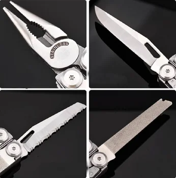 Daicamping 18 V 1 Večnamensko 7CR17MOV Folding Nož Ročno Orodje Set Multitool Švicarske Vojske Nož Kampiranje Več Plier Set