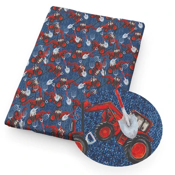 David pribor mozaik tiskane bombažne tkanine za Tkiva Otroci doma tekstilni za Šivanje Tilda Lutka,c12312