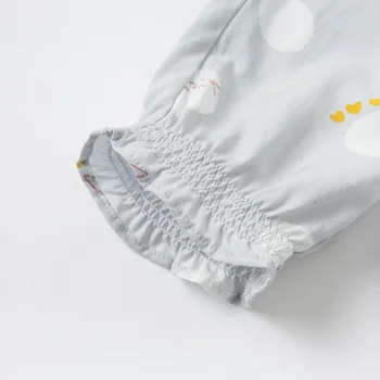 DBZ18151 dave bella poletje baby unisex modna tiskanja žepi hlače otrok celotno dolžino otroci hlače za malčke malčka hlače