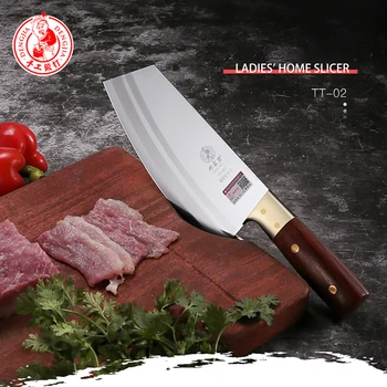 DENG TT-02 inox Ročno Kovani in Kitajski Kuhar Rezanje Mesa Nož Kuhinjski Rastlinskih Nož