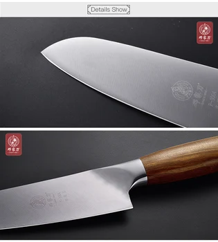 DENGJIA Večnamenski Kuhinjski Oster in Trajne Sadje Odrezanje Nož Japonski Kuhar Nož