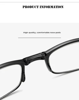 Design Obravnavi Očala Moški Ženske Zložljiva zaščitna Očala Očala Okvir TR Očala +1.0 +1.5 +2.0 +2.5 +3.0 +3.5 +4.0