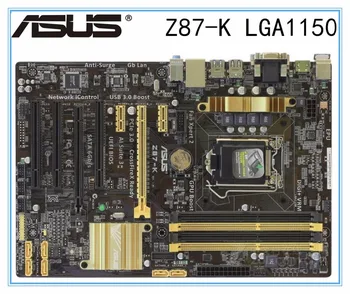 Desktop Motherboard za Asus Z87-K Z87 za intel Socket 1150 LGA i7 i5, i3 DDR3 32 G SATA3 USB3.0 ATX mainboard
