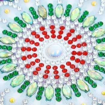 Diamond Slikarstvo DIY 5D Posebno Obliko Nosorogovo Mandala Cvet Delno Diamantni Kristal Diamond Slikarstvo Set Home Stenski Dekor