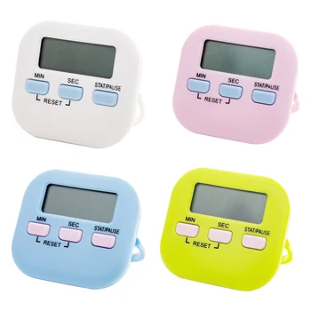 Digitalni Kuhinjski Timer, LCD Zaslon Glasen Alarm za Kuhanje, Peko Štetje Gor Dol Alarm Magnetni Štoparice Ura
