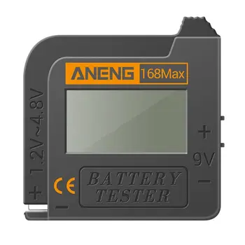 Digitalni Litij-Zmogljivost Baterije Tester 168Max Univerzalni test Karirasti obremenitev analizator Prikaz Preverite AAA AA Gumb Celic