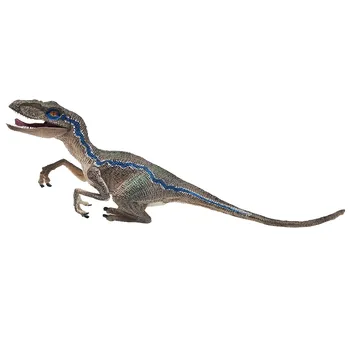 Dinozaver Model Igrače Modra Velociraptor Dinozaver Veren Akcijska Figura Živali Model Igrače Zbiralec Premično Usta Svetu Jurassic