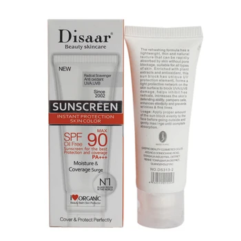 Disaar zaščito pred soncem Zob Nedelja Smetano SPF90 Nepremočljiva pred soncem Obrazne Kože Telesa Zaščitna Krema Anti-Aging Olje-nadzor kozmetični