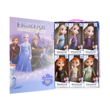 Disney blaga prodajajo kot vroče pecivo, Zamrznjene Princesa Lutka Gift box set Elsa malo princesa Lutka Dekle Igrati Hiša Igrače