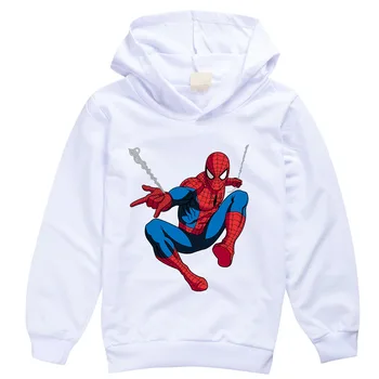 Disney Marvel Spider-Man nova risanka veliko otrok hooded suknjič spomladi in jeseni slog pulover 10 barv neobvezno udobno