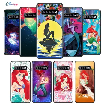 Disney Risanka Animacijo Je deklica Za Samsung Galaxy S20 S21 FE Ultra S10 Lite S8 S9 Plus S7 S6 Mehko Črno Primeru Telefon