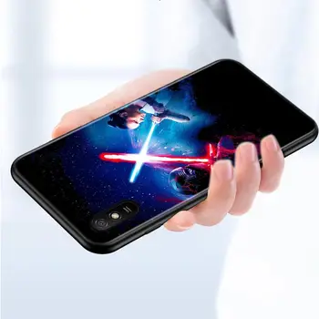 Disney Star Wars Za Xiaomi Redmi 9 9C 9A 9I 9T 10X 8A 8 7A 7 6A 6 5 S2 Y2 Y3 K30 Ultra K20 Pro Black Primeru Telefon