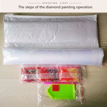 DIY 5D diamond slikarstvo krajine 'Eifflov Stolp