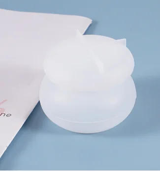 DIY Mini Škatla za Shranjevanje Smolo Silikonsko Plesni Rouge Šminke Obesek Jar Krožnik Livarski Kalup z Glino, Obrti, zaradi Česar Orodje za Dekoracijo Doma