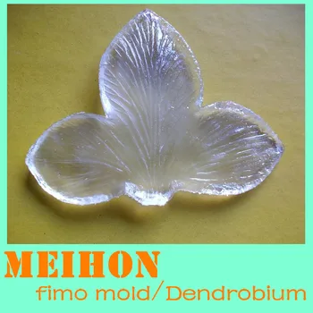 DIY Polimerne Gline Plesni/ Smole Plesni-Dendrobium Cvetnih listov Plesni/Žile Plesni/ Brezplačna Dostava/MEIHON/ym--1116(7*6 cm)