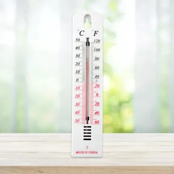 Domači Steni Visi Termometer Celzija Celzija Zaslon Notranja Zunanja Toplogrednih Nadzorovanja Temperature Merilnik Gospodinjstvo